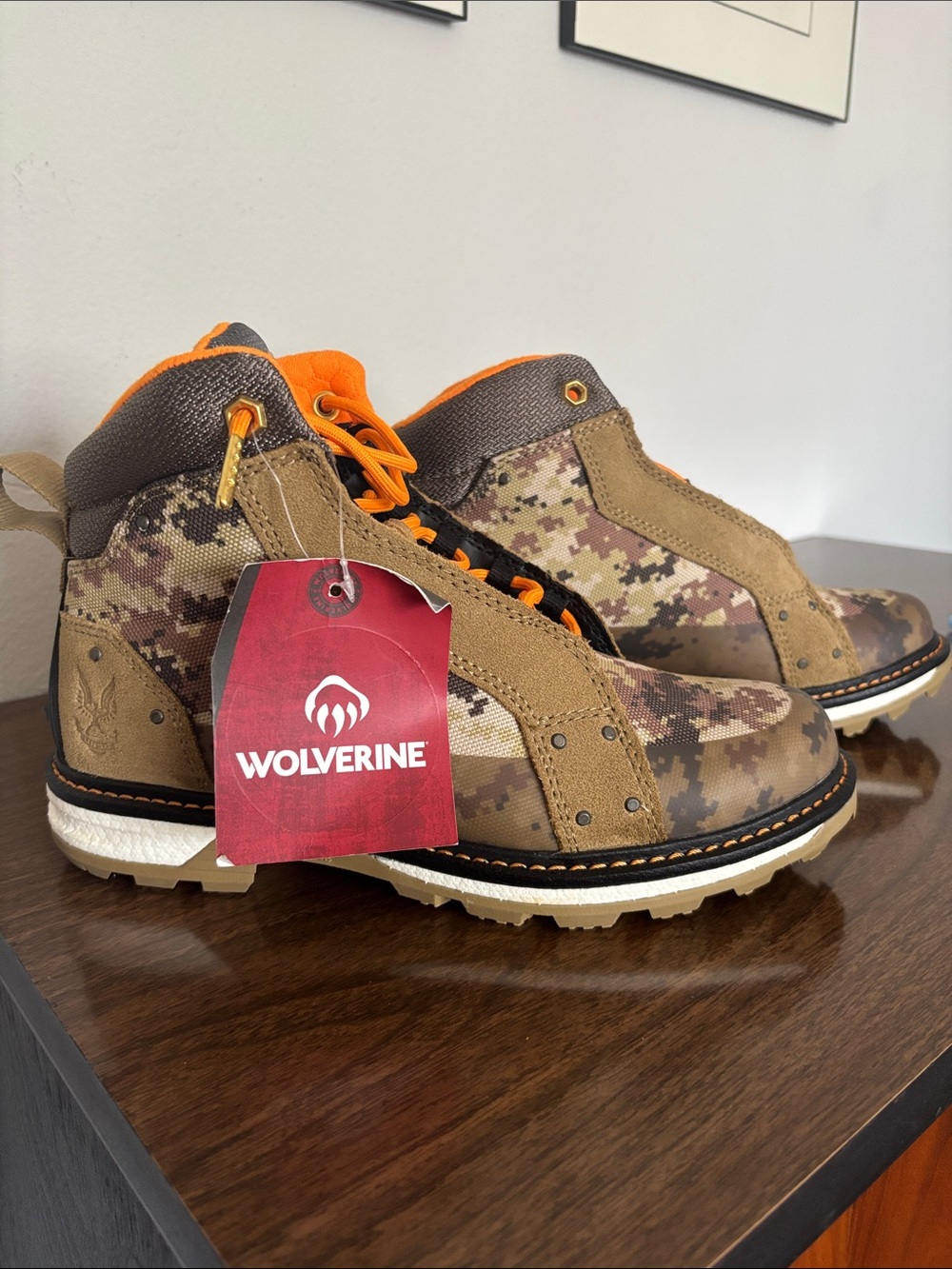 Wolverine Halo Spartan Boots NWT Sz 7.5